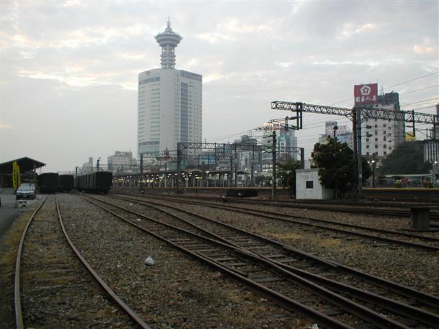 Taichung Railway Station, New Years Day 2004
